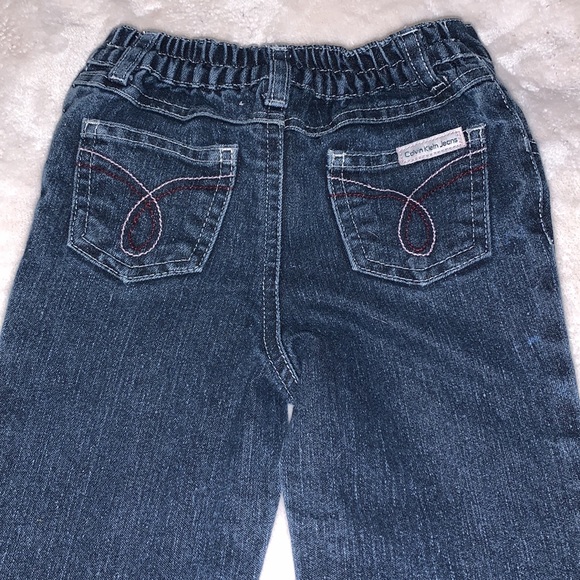 Calvin Klein Jeans 2T Button Elastic Waist EUC - Picture 7 of 16